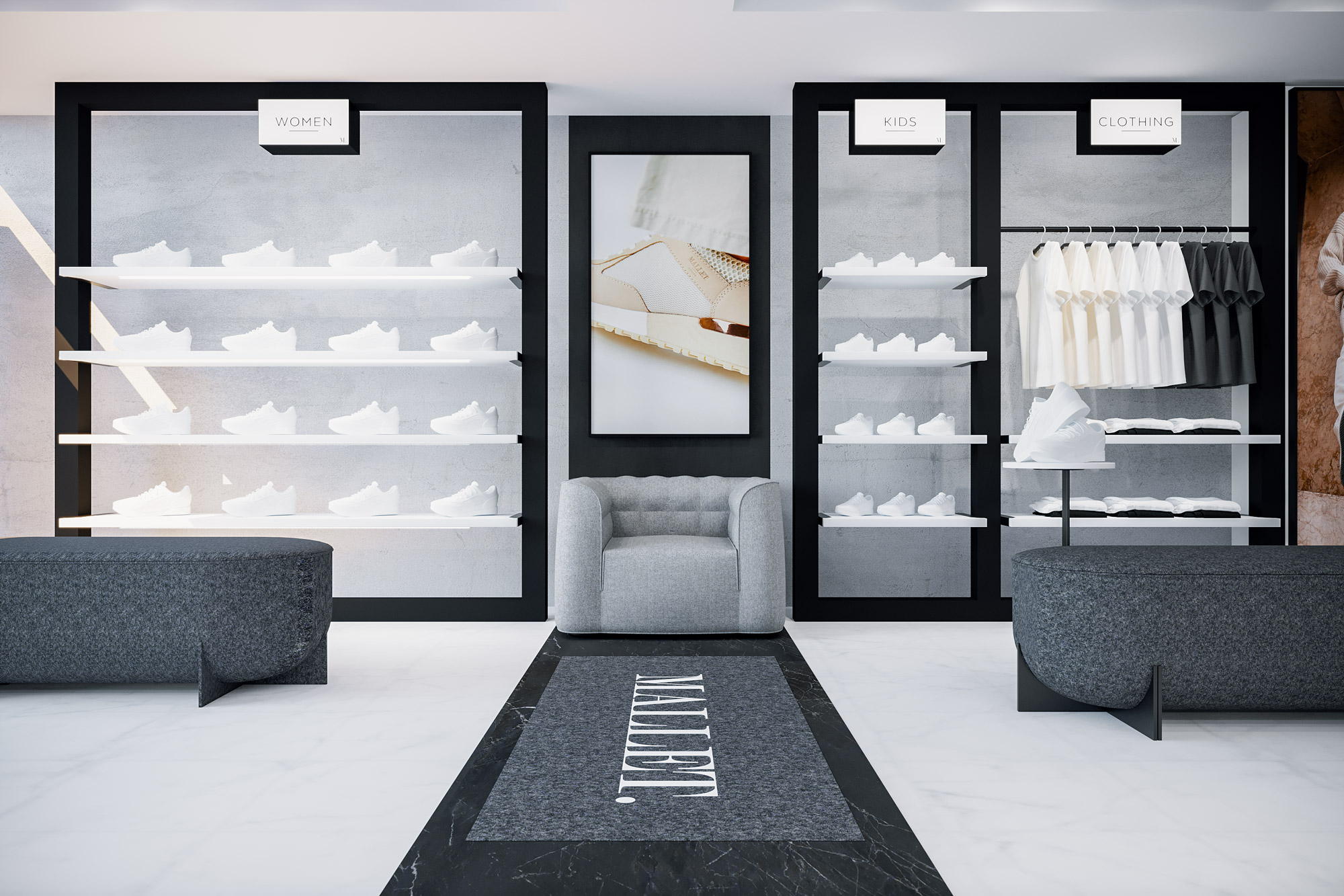 Retail Store Design - Mallet, London