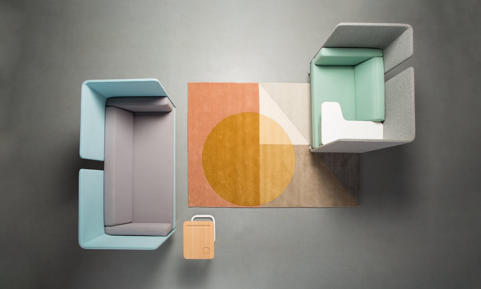 Acoustic meeting pods for office spaces