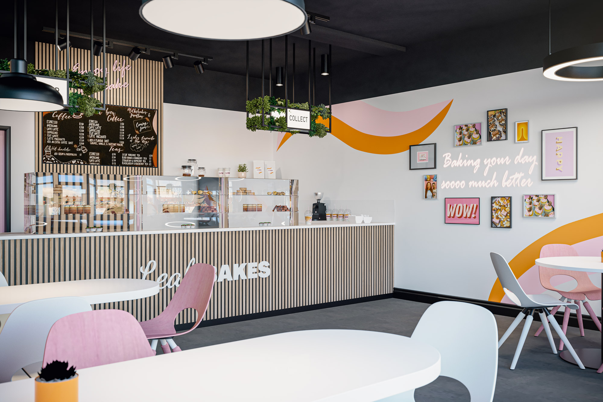 Modern Bakery Design - Leah Bakes Doncaster
