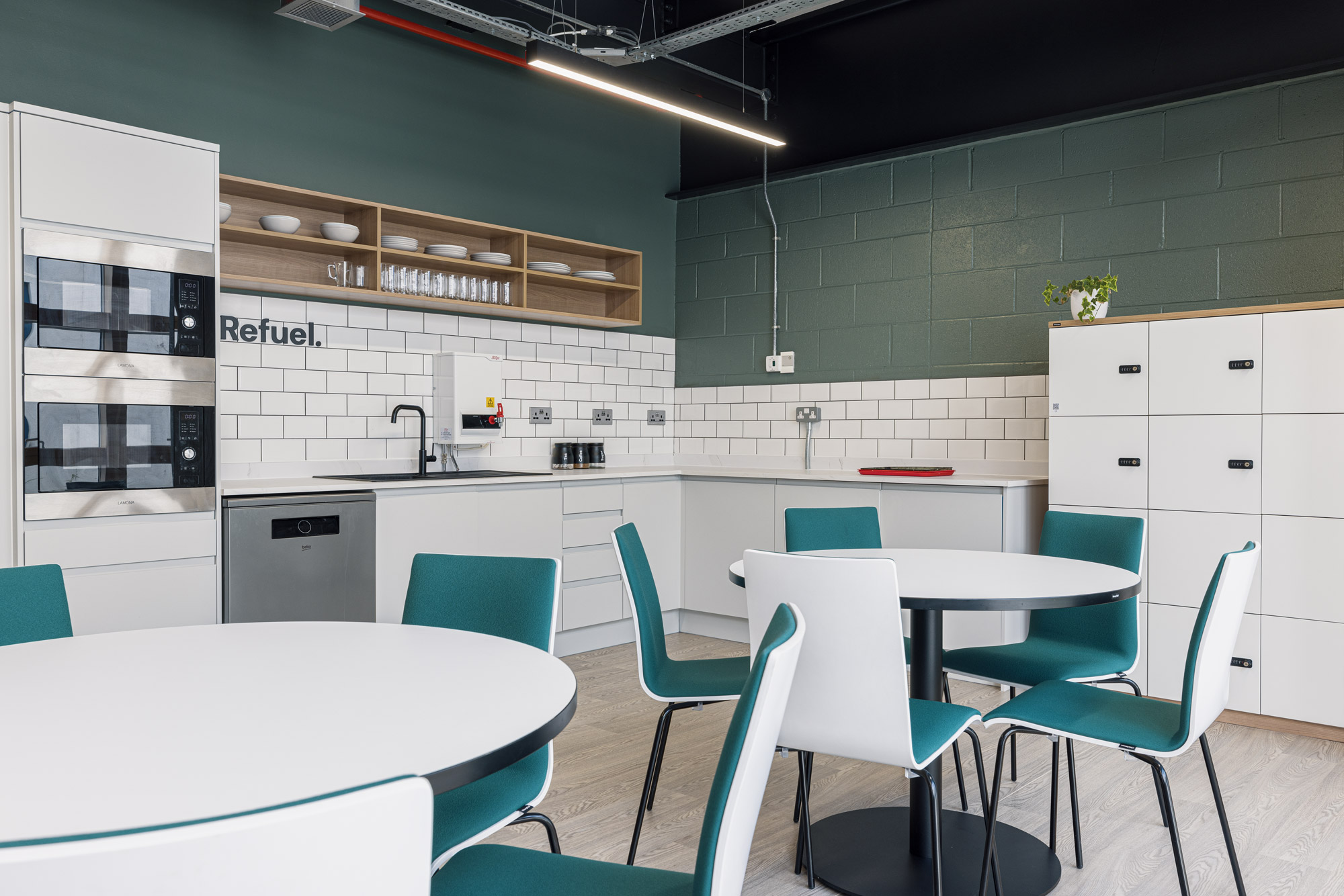 Modern High School Staff Room