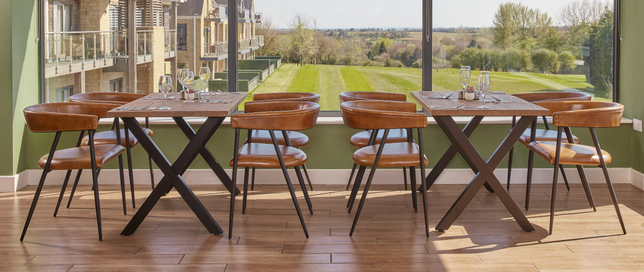 Contemporary hospitality furniture by District Four Design