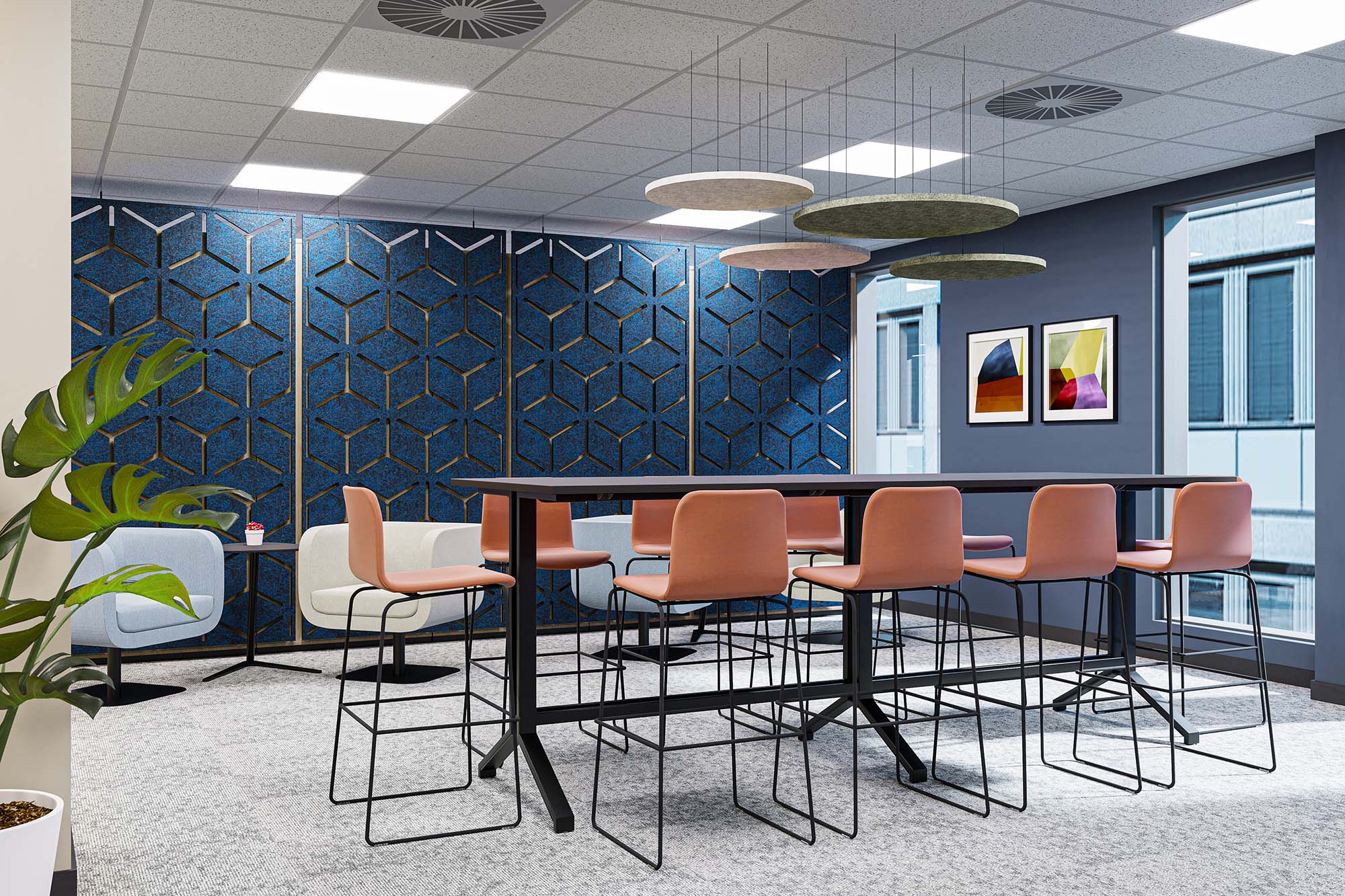 Modular seating and pouffes