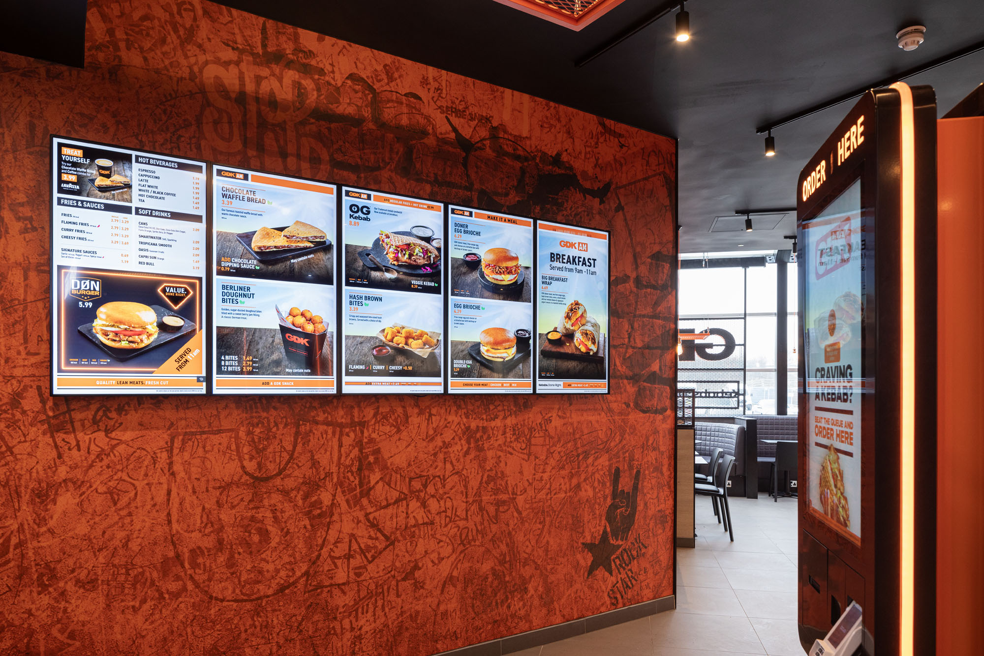 Latest German Doner Kebab in Peterborough and Cambridge designed by District Four Design