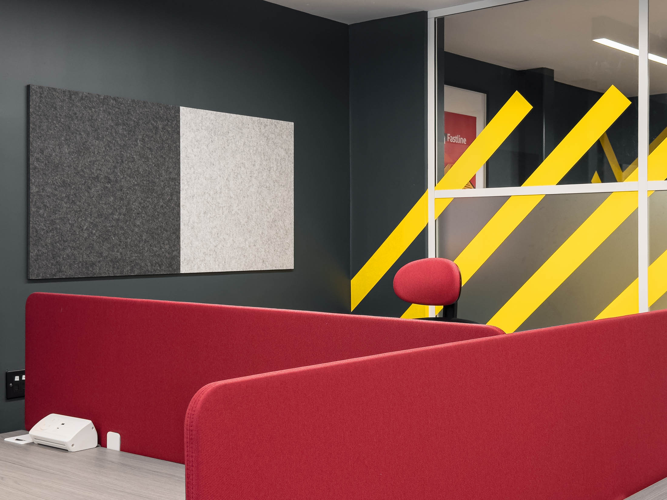 Feature wall lighting detail