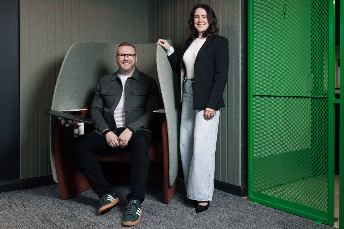 Emily and Kyle Donnachie of District Four Design