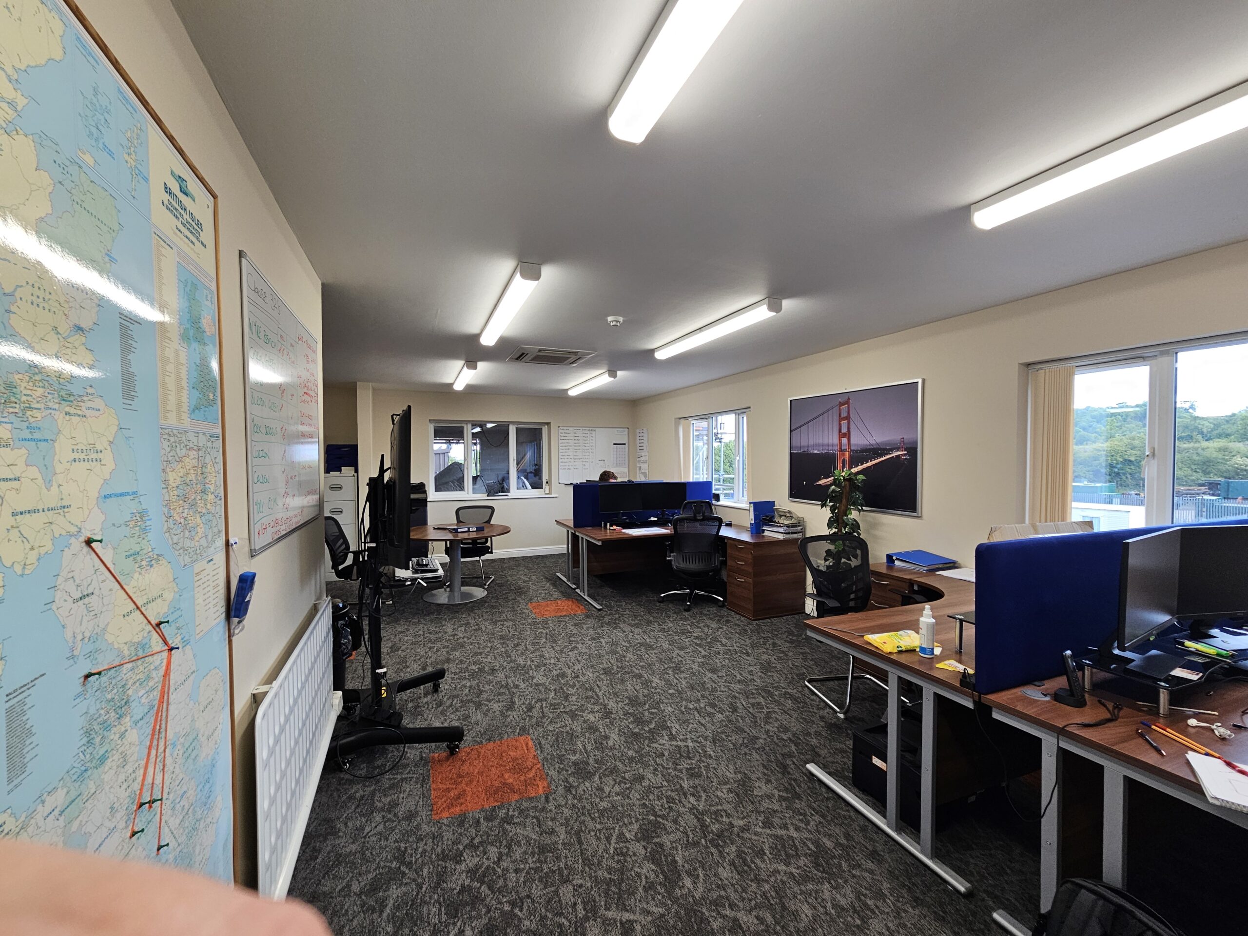 The office before the refurbishment
