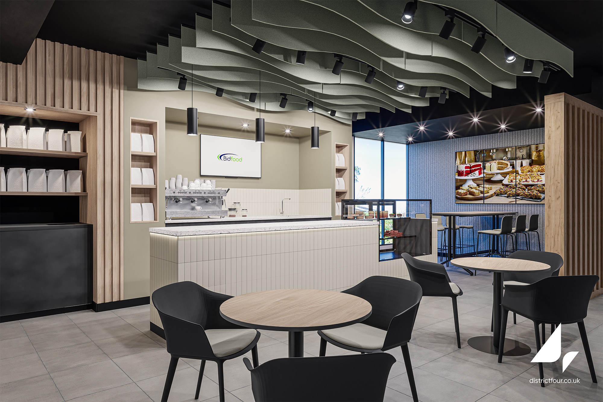 Refurbished executive box at Doncaster Rovers Stadium for Taylor Stevenson